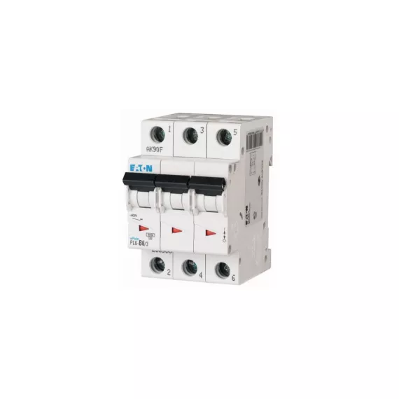 PL6-C6/3 Автоматический выключатель 6А, 3 полюса, откл.способность 6кА