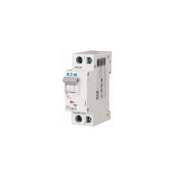 PL7-B8/1N автоматический выключатель 8а, кривая отключения b, 1+n полюс, откл. способность 10 ка