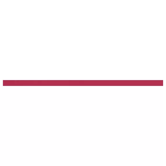 Glass border rose 600х20 мм - 36 шт