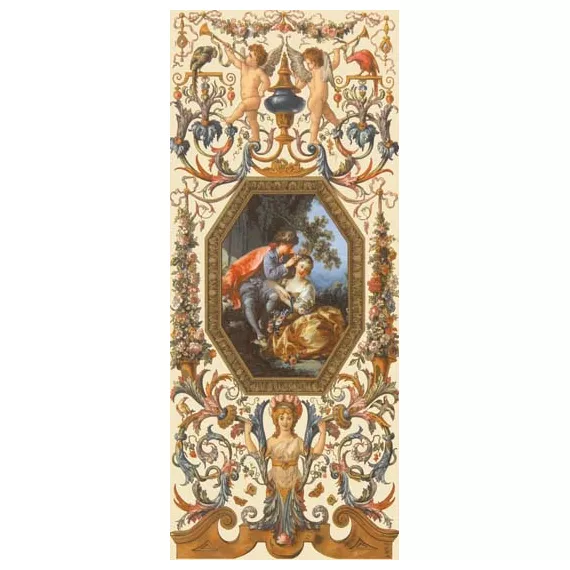 Triumph beige decor 02 250х600 мм - 6 шт.