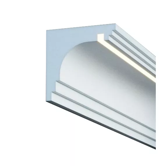 Карниз фасадный из полистирола Leptonika KC 302 LED 2 м