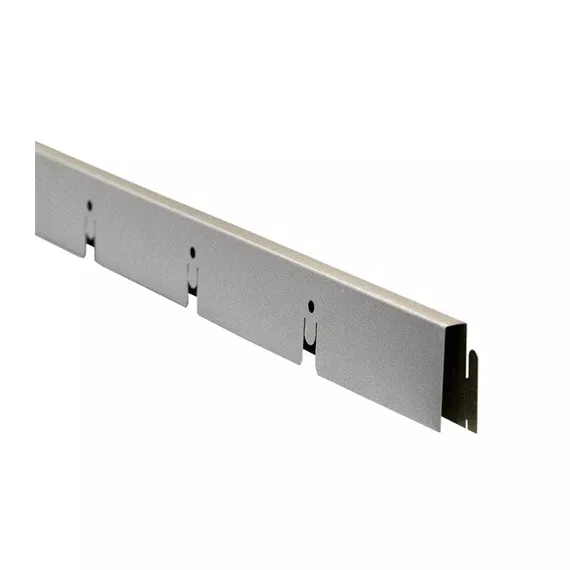 Направляющая для Грильято Cesal D-5 Profi Эконом 3306 белая 2400х50х50х40 мм, изображение 4