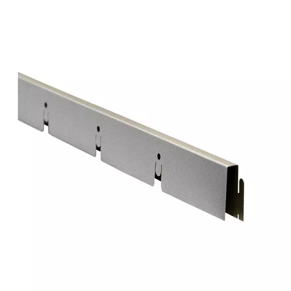 Направляющая для Грильято Cesal D-5 Profi Эконом 3306 белая 2400х50х50х40 мм, изображение 2