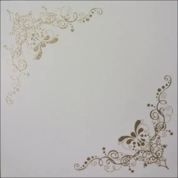 Потолок кассетный CESAL ART Золотое Кружево В48 300х300 мм, изображение 4