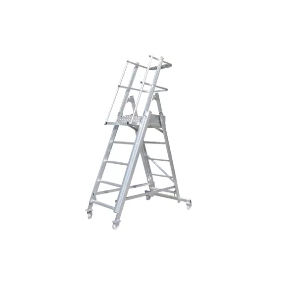 Телескопическая лестница-платформа MEGAL ТЛП (1.3 - 1.9) 4687201843764, изображение 2