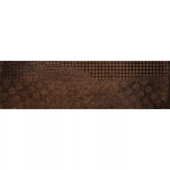 Керамогранит Граните Стоун Оксидо Декор коричневый 295x1200 лаппатированный CF053 LLR