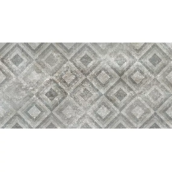 Керамогранит Граните Стоун Базальт Декор серый 600x1200 полированный CF054 PGR