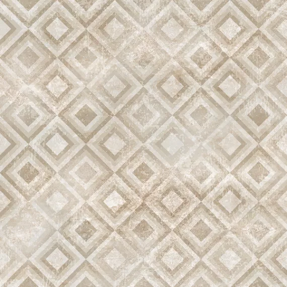 Керамогранит Граните Стоун Базальт Декор кремовый 600x600 полированный CF059 PGR