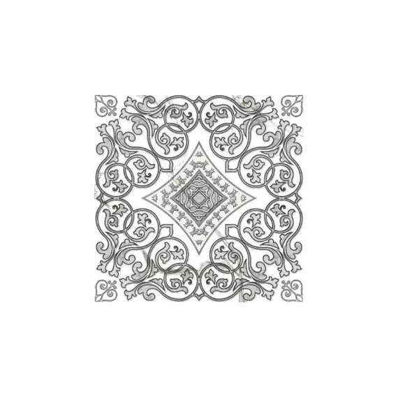 Декор центральный Классик Марбл (Classic Marble) 400x400 белый G-270/G/d04