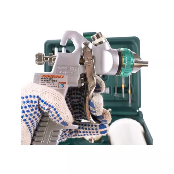 Набор "Краскопульт" 16 предметов Jonnesway JA-HVLP-1080GK, изображение 2