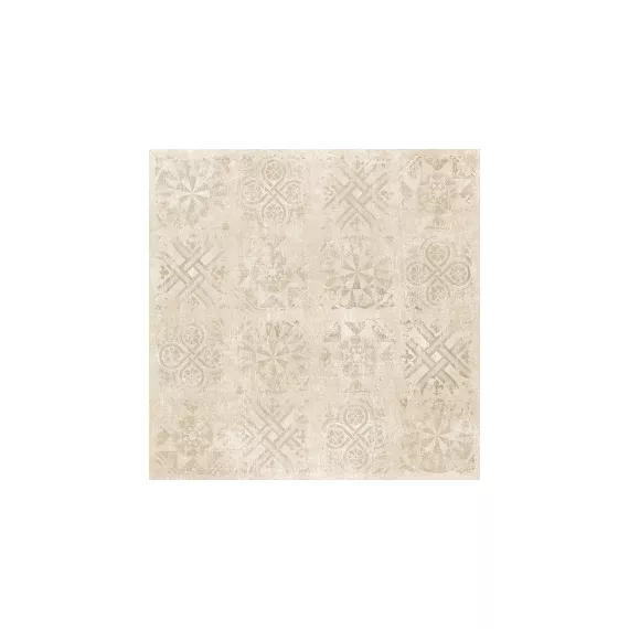 Керамогранит Цемент Декор (Cement Decor) 1200x1200 структурный бежевый CF036 SR