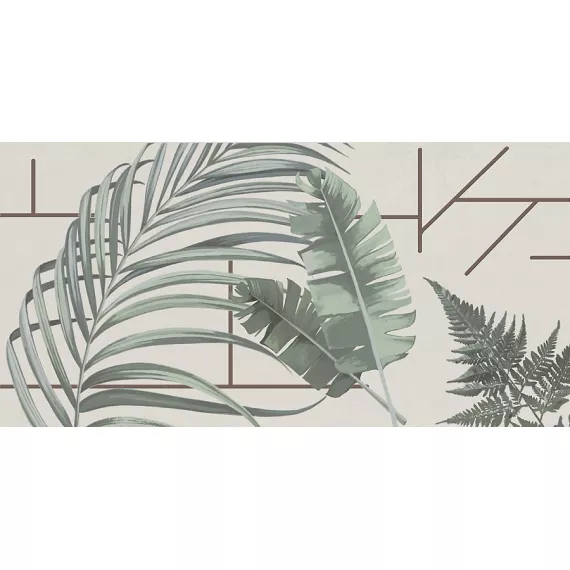 Декор настенный Azolla 3 201x405 белый, изображение 2