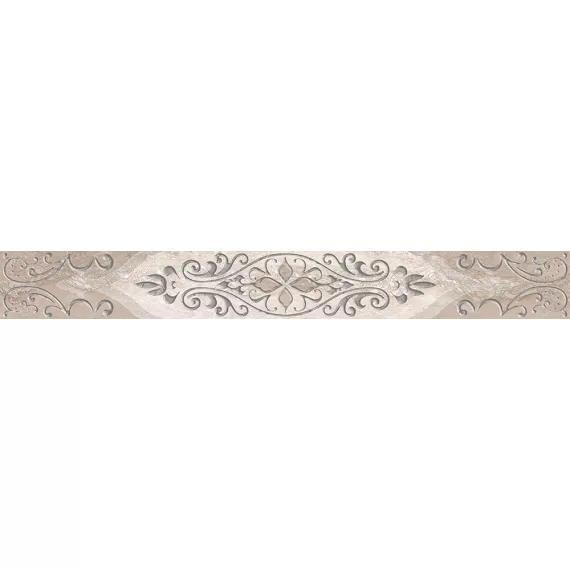 Бордюр настенный Ascoli Grey Classico 75x630 серый, изображение 2