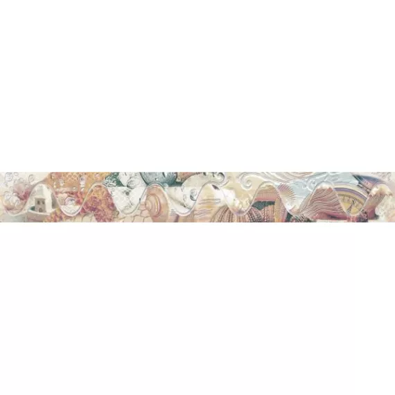 Бордюр настенный Caliza Beige Mare 62x505 бежевый, изображение 2