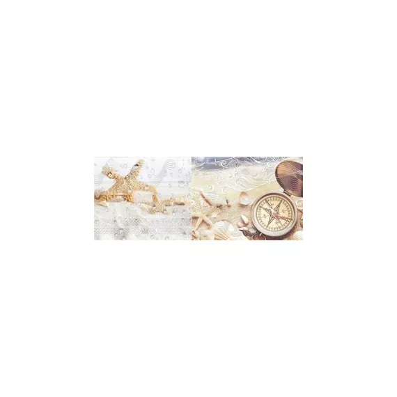 Декор настенный Caliza Beige Mare 2 201x505 бежевый