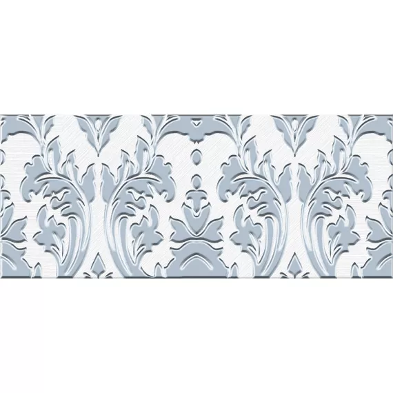 Бордюр настенный Chateau Lis 80x201 синий, изображение 2