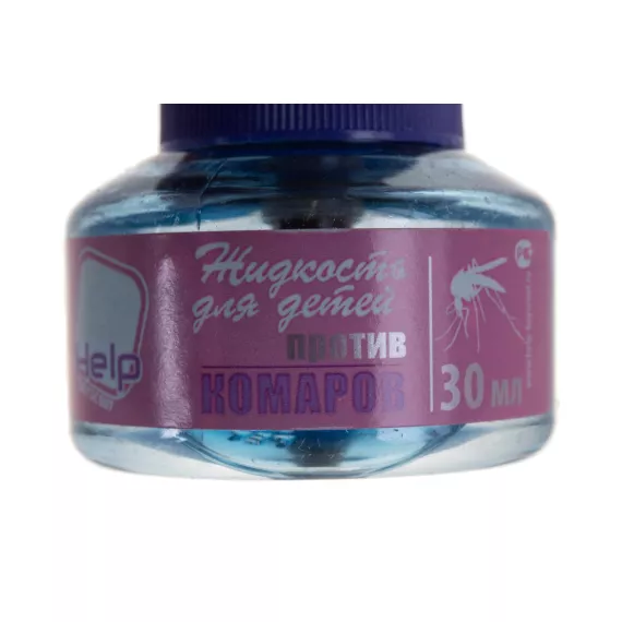 Детская жидкость от комаров HELP, 30 ночей 80524, изображение 2