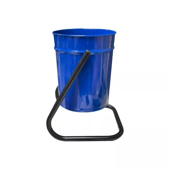 Уличная урна ПРОФМЕТСТИЛЬ металлическая, синяя 343, изображение 2