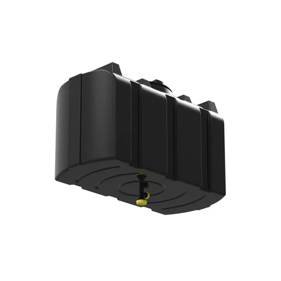 Душевой бак POLIMER GROUP серии R, 200 литров, черный, с подогревом DR200S12, изображение 2