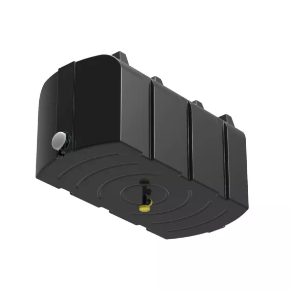 Бак душевой серии POLIMER GROUP R 300 литров черный с подогревом DR300S12, изображение 2