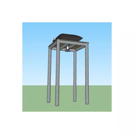Складная ёмкость для летнего душа EKUD 300 литров 300, изображение 2