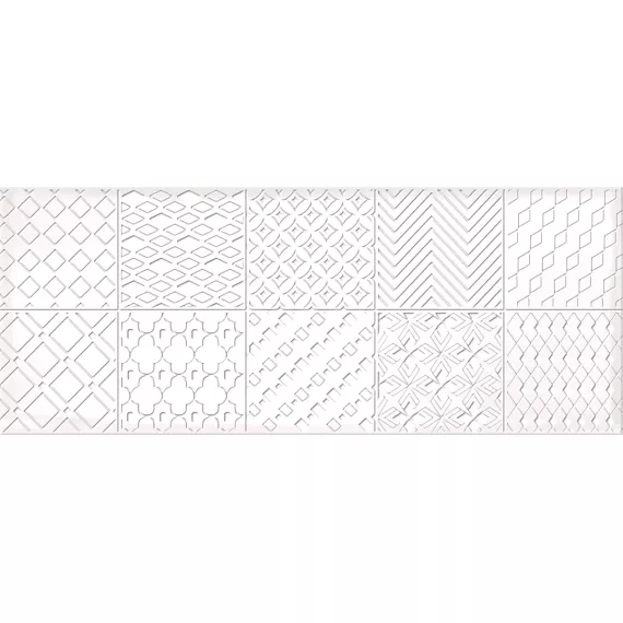 Декор настенный Nuvola Ornament Decor 201x505 белый, изображение 2