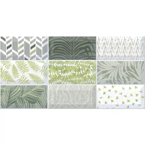 Декор настенный Элара Селект 1 201x405 зеленый, изображение 2