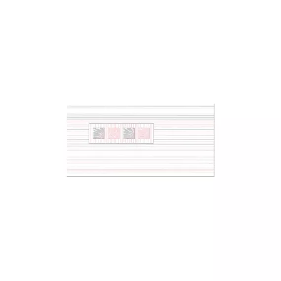 Декор настенный Асти Бьянка Геометрия 201x405 многоцветный