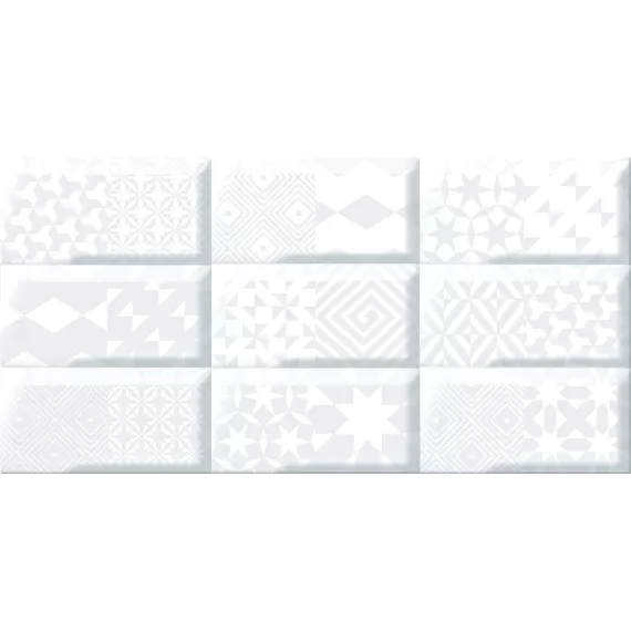 Декор настенный Вог Пазл Лайт 201x405 синий, изображение 2