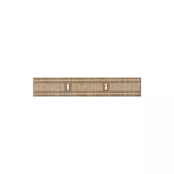 Бордюр настенный Оригами Табакко Прагматика 50x278 коричневый, изображение 2