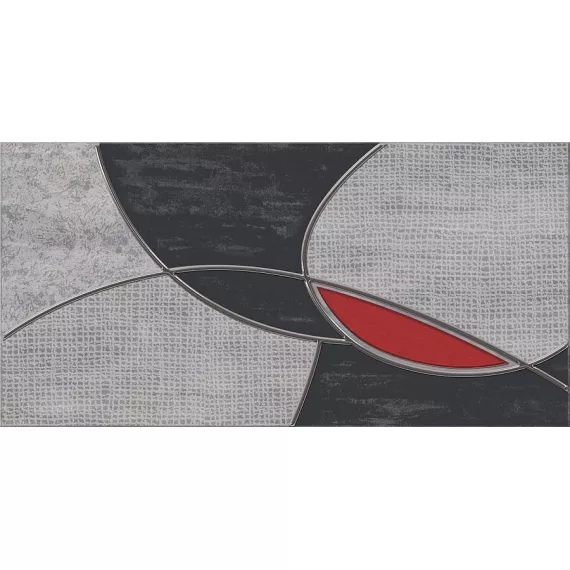 Декор настенный Pandora Grey Charm 315x630 серый, изображение 2