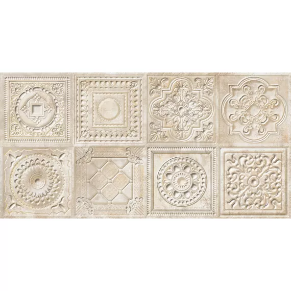 Декор настенный Idalgo Toledo Crema 315x630 бежевый