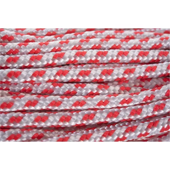 Плетеный шнур ПП 5 мм с сердечником, 16-прядный, высокопрочный, цветной, 20 м Tech-Krep 139911, изображение 2