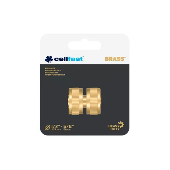 Муфта репараторная (1/2'; латунь) BRASS Cellfast 52-800, изображение 2