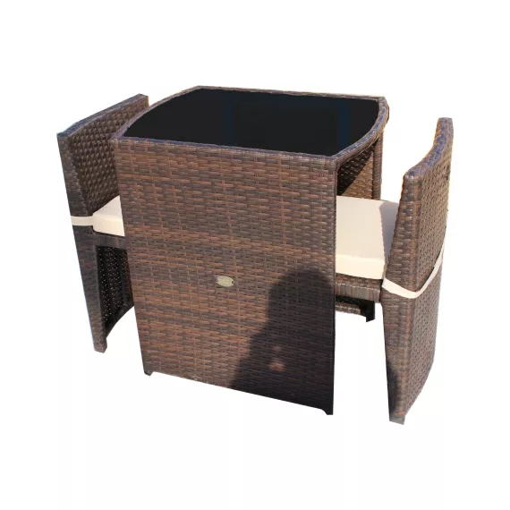 Набор мебели Garden Story Рондо коричневый/бежевый SFS046, изображение 2