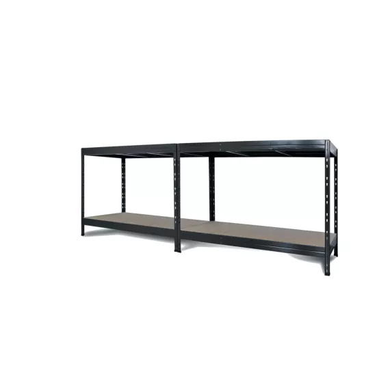 Металлический стеллаж AR SHELVING Rivet 400 180x180x60 см, 4 полки ХДФ TR18S406KHKFD8TCI0, изображение 2