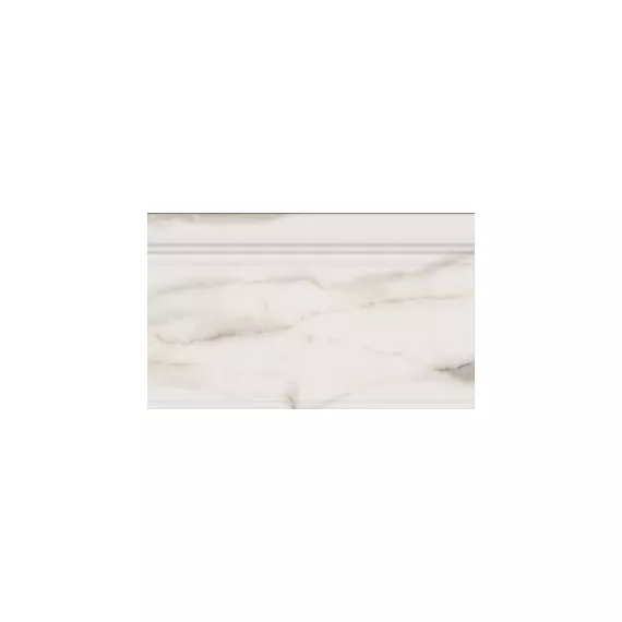 Бордюр настенный Charme Evo (Шарм Эво) Калакатта Альцата 150x250 белый