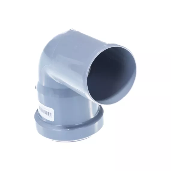 Канализационный отвод RTP 50 мм, 87 градусов, серый 11346, изображение 2