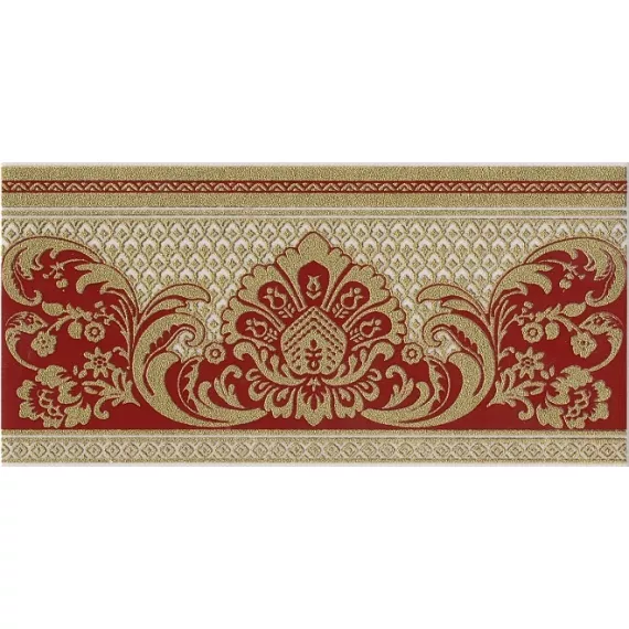 Бордюр настенный Даниэли 145x300 красный HGD\C103\11109R, изображение 2