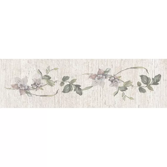 Бордюр настенный Кантри Шик 63x200 белый 7190\7, изображение 2