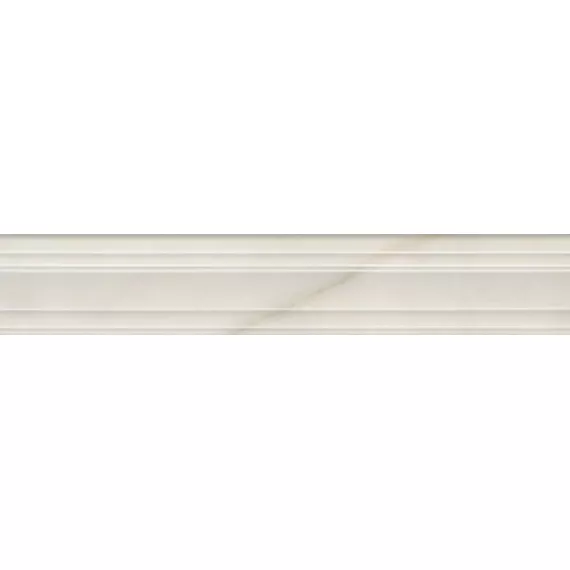 Бордюр настенный Греппи багет 73x400 белый BLF001R