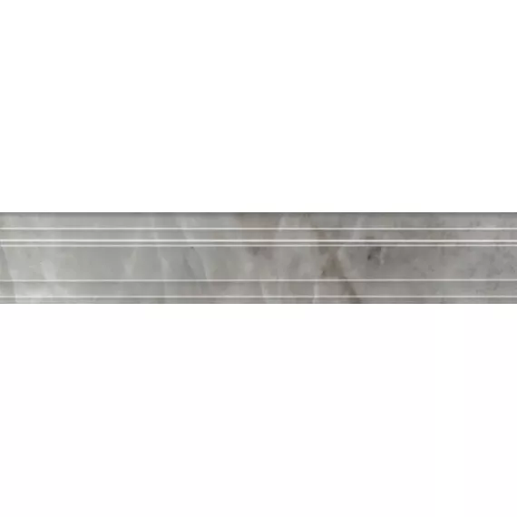 Бордюр настенный Джардини багет 73x400 бежевый светлый BLF003R
