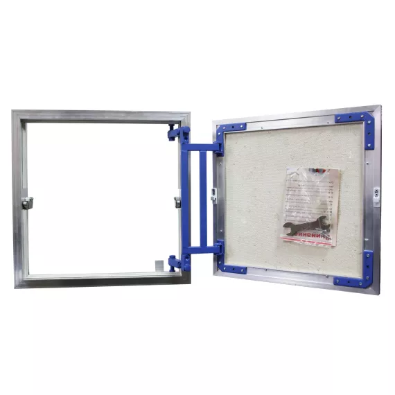 Люк под плитку в/ш размер дверцы 45/25 ЛЮКЕР АЛ-КР 50/30, изображение 2