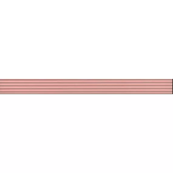 Бордюр настенный Монфорте 34x400 розовый LSA012R, изображение 2