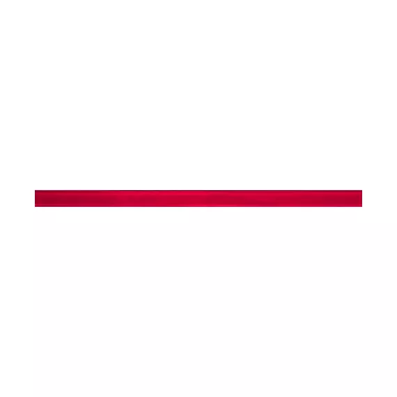 Бордюр настенный из стекла Соло 20x400 красный 1, изображение 2