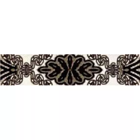 Бордюр настенный Органза 62x275 черный 5, изображение 2