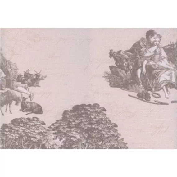 Декор настенный Пастораль 275x400 бежевый 3 тип 2, изображение 2