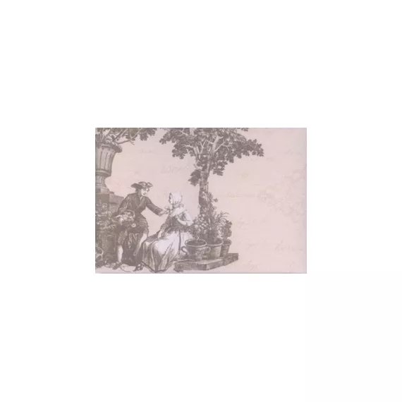 Декор настенный Пастораль 275x400 бежевый 3 тип 3