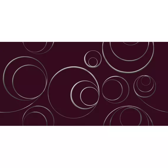 Декор настенный Stella Arabesco Viola 315x630 фиолетовый