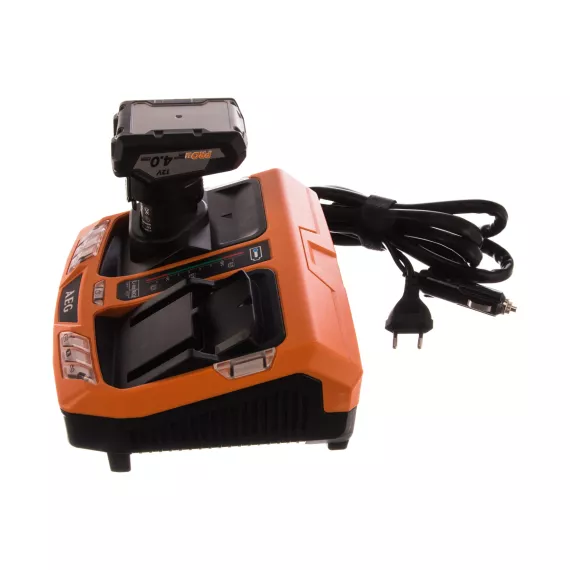 Аккумулятор L1240 (12 В; 4.0 А*ч; Li-ion) + зарядное устройство BLK1218 + сумка AEG SETL1240BLK 4932451628, изображение 3